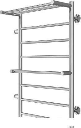 Полотенцесушитель TERMINUS Анкона П8 500x800 бп левый (хром) - фото