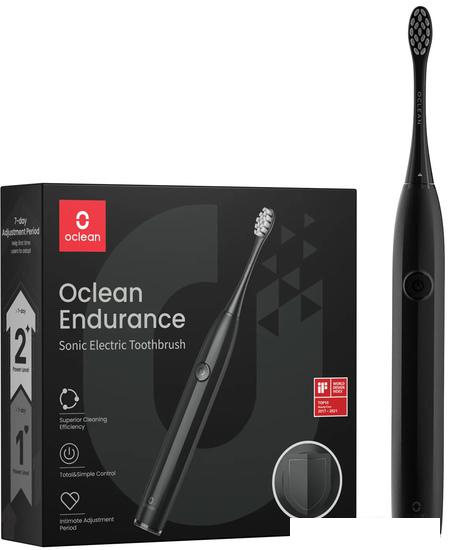 Электрическая зубная щетка Oclean Endurance Electric Toothbrush (черный) - фото