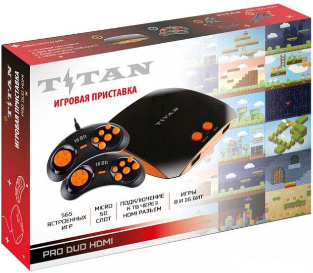 Игровая приставка Titan Pro Duo HDMI 565 игр - фото