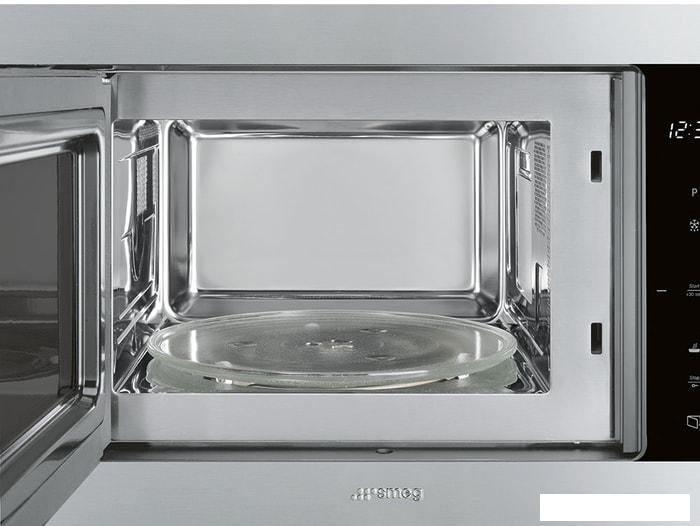 Микроволновая печь Smeg FMI325X - фото