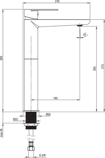 Смеситель Deante Alpinia BGA 020K - фото