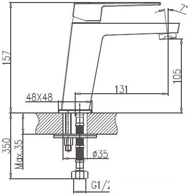 Смеситель Haiba HB10191 - фото