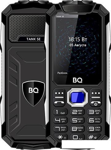 Мобильный телефон BQ-Mobile BQ-2432 Tank SE (черный) - фото