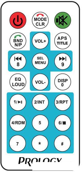 USB-магнитола Prology CMX-210 - фото