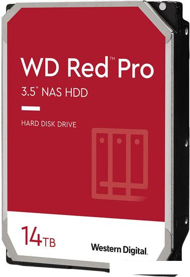 Жесткий диск WD Red Pro 14TB WD142KFGX - фото