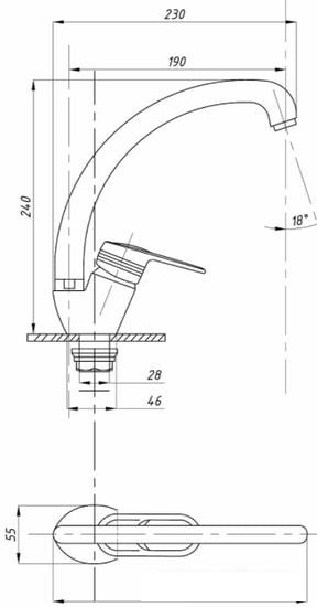 Смеситель Tsarsberg TSB-750-1208 - фото