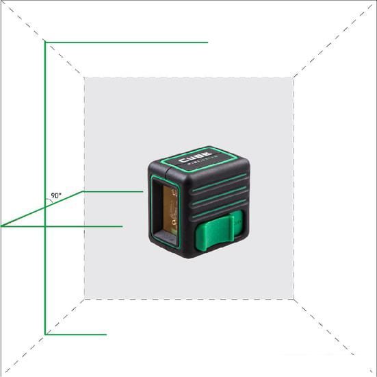 Лазерный нивелир ADA Instruments Cube Mini Green Professional Edition А00529 - фото