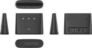 4G Wi-Fi роутер ZTE MF293N (черный) - фото