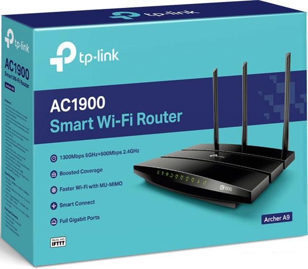 Беспроводной маршрутизатор TP-Link Archer A9 AC1900 - фото