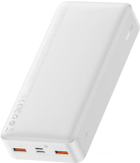 Портативное зарядное устройство Baseus Bipow Digital Display PPDML-M02 20000mAh (белый) - фото