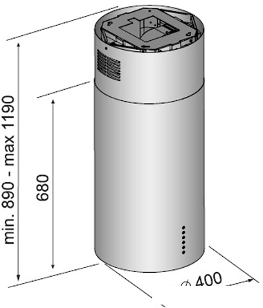 Кухонная вытяжка Korting KHA4970X - фото