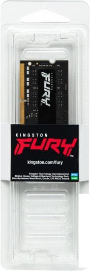 Оперативная память Kingston FURY Impact 32GB DDR4 SODIMM PC4-21300 KF426S16IB/32 - фото