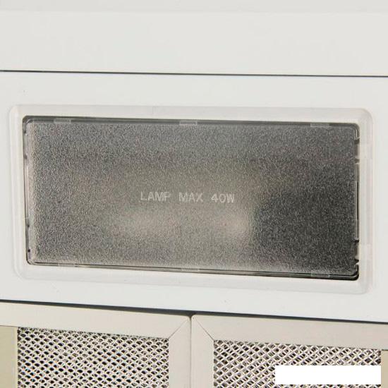 Кухонная вытяжка Krona JESSICA slim 600 white push button - фото