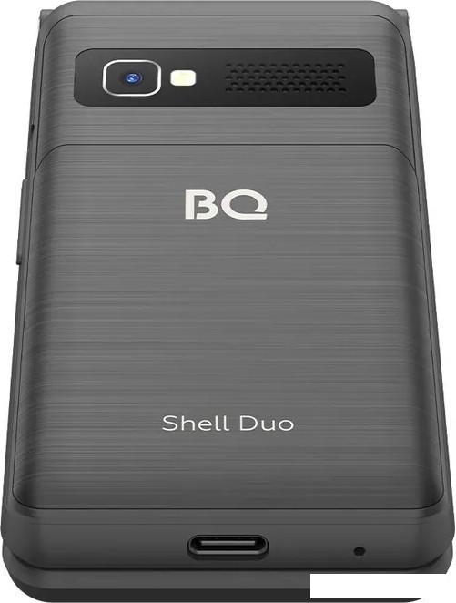 Кнопочный телефон BQ BQ-2412 Shell Duo (черный) - фото