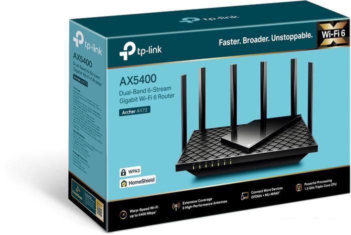 Wi-Fi роутер TP-Link Archer AX72 - фото