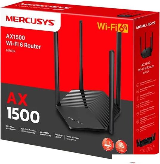 Wi-Fi роутер Mercusys MR60X V2 - фото