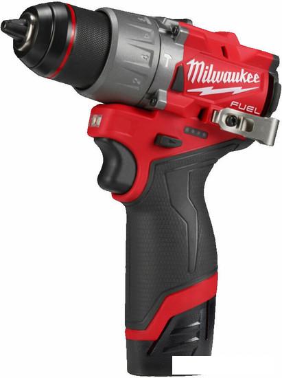 Ударная дрель-шуруповерт Milwaukee M12 FUEL M12FPD2-202X 4933479868 (с 2-мя АКБ 2 Ач, кейс) - фото