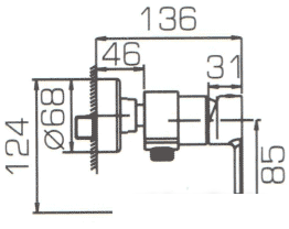 Смеситель Bravat Stream-D F937163C-01 - фото