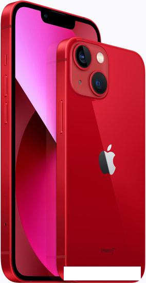 Смартфон Apple iPhone 13 128GB (красный) - фото