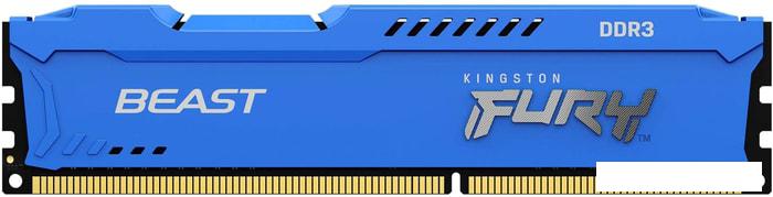 Оперативная память Kingston FURY Beast 2x4GB DDR3 PC3-12800 KF316C10BK2/8 - фото