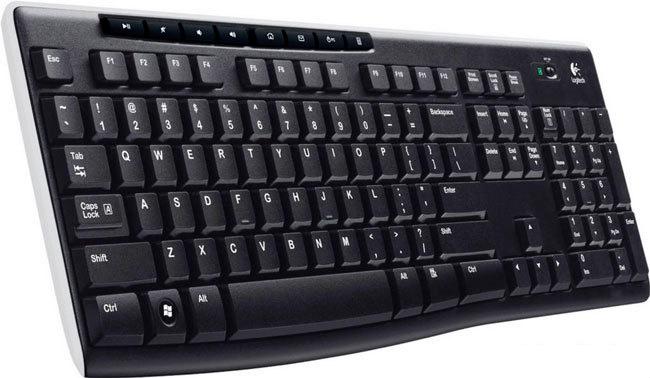 Клавиатура Logitech Wireless Keyboard K270 - фото