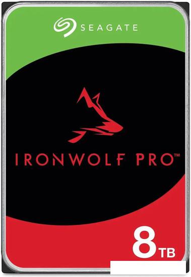 Жесткий диск Seagate IronWolf Pro 8TB ST8000NT001 - фото