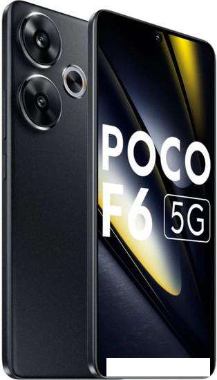 Смартфон POCO F6 12GB/512GB с NFC международная версия (черный) - фото