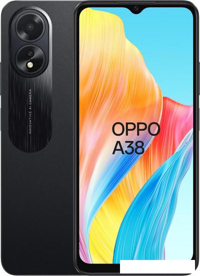 Смартфон Oppo A38 CPH2579 4GB/128GB международная версия (черный) - фото