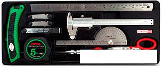 Универсальный набор инструментов Toptul GCAT1101 11 предметов - фото
