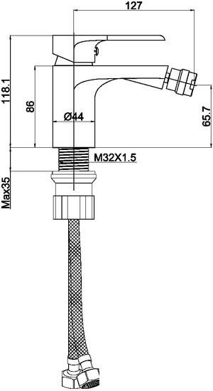 Смеситель Maxonor Pure Life PL5091 - фото