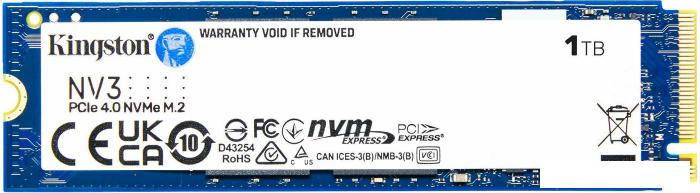 SSD Kingston NV3 1TB SNV3S/1000G - фото