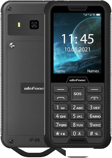 Кнопочный телефон Ulefone Armor Mini 2 (темно-серый) - фото