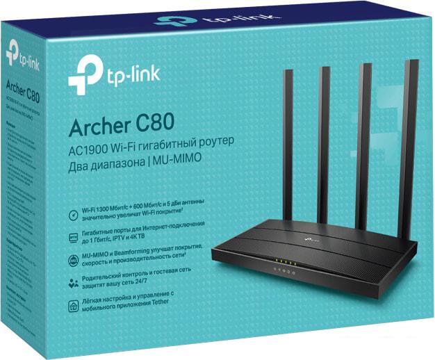 Wi-Fi роутер TP-Link Archer C80 - фото