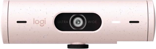 Веб-камера Logitech Brio 500 (розовый) - фото