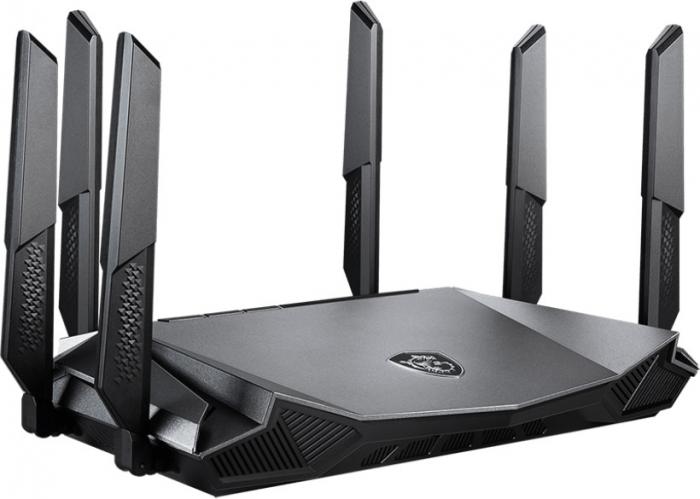 Wi-Fi роутер MSI RadiX AX6600 WiFi 6 Tri-Band - фото