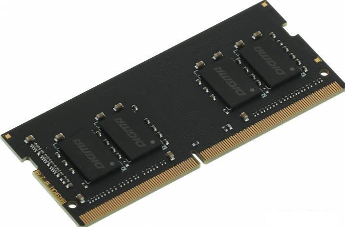 Оперативная память Digma 8ГБ DDR4 SODIMM 3200 МГц DGMAS43200008S - фото