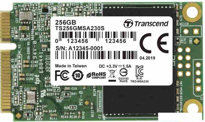 SSD Transcend 230S 256GB TS256GMSA230S - фото