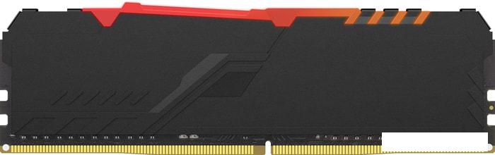 Оперативная память HyperX Fury RGB 4x16GB DDR4 PC4-24000 HX430C16FB4AK4/64 - фото