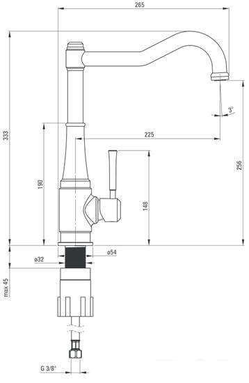 Смеситель Deante Tamizo BQT Z63M - фото