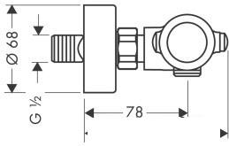 Смеситель Hansgrohe Ecostat 13261 - фото