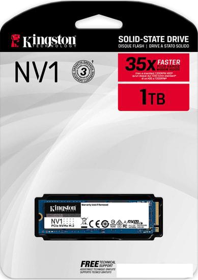 SSD Kingston NV1 1TB SNVS/1000G - фото