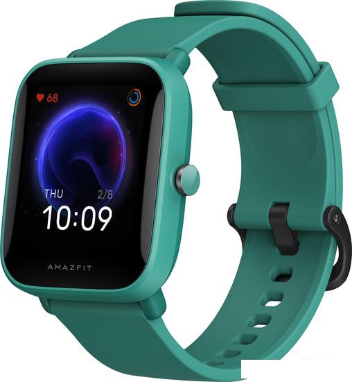 Умные часы Amazfit Bip U Pro (зеленый) - фото