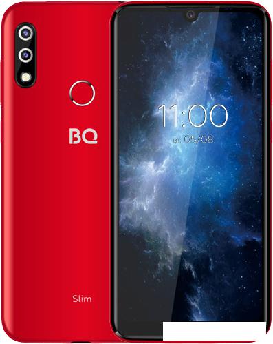 Смартфон BQ-Mobile BQ-6061L Slim (красный) - фото