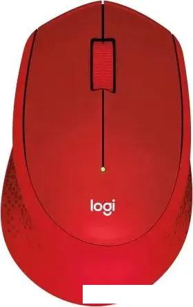 Мышь Logitech M331 Silent Plus (красный) - фото