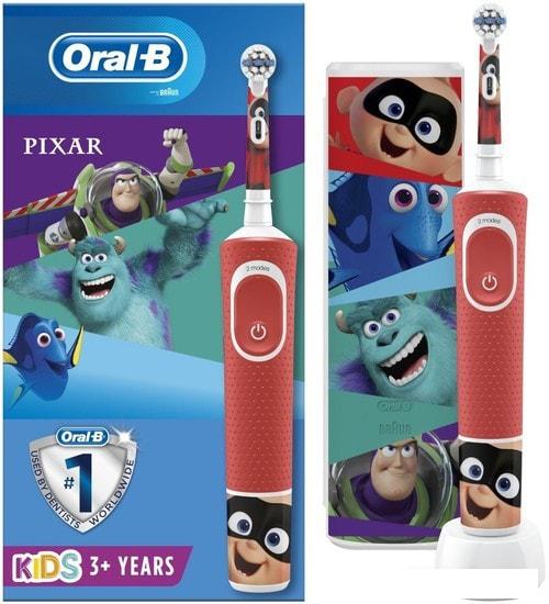 Электрическая зубная щетка Braun Oral-B Kids Pixar D100.413.2KX - фото