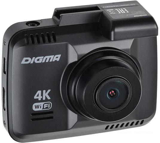 Автомобильный видеорегистратор Digma FreeDrive 600-GW DUAL 4K - фото