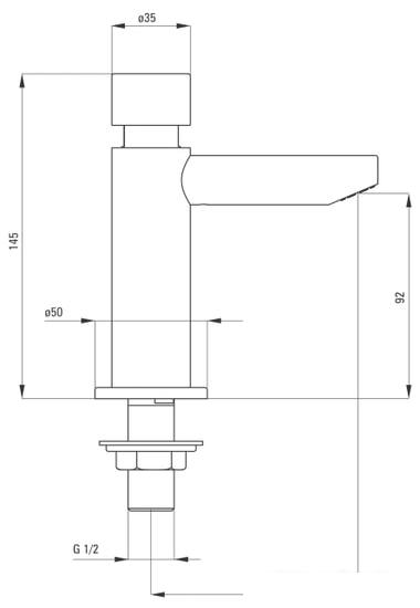 Смеситель Deante Press BBH 028L - фото