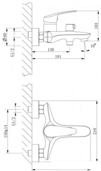 Смеситель Lemark Linara LM0414C - фото