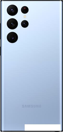 Смартфон Samsung Galaxy S22 Ultra 5G SM-S908B/DS 12GB/512GB (голубой) - фото