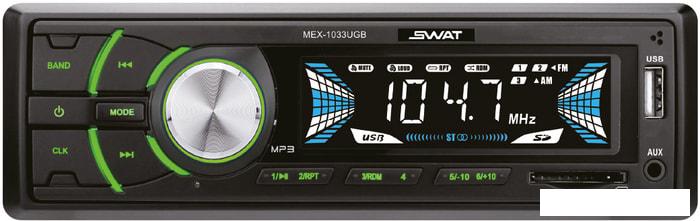 USB-магнитола Swat MEX-1033UBG - фото